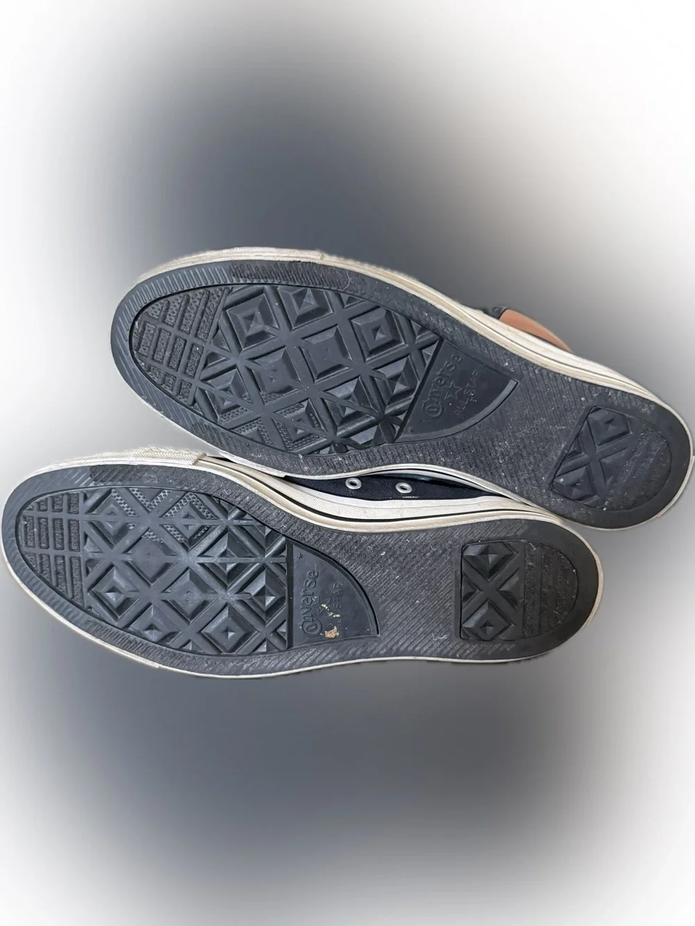 Converse Men’s Black Canvas High-Top Sneakers - Picture 5 of 5